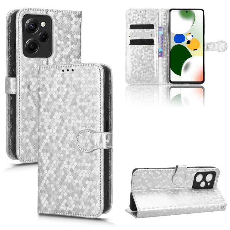 Honeycomb Dot Texture Leather Phone Case