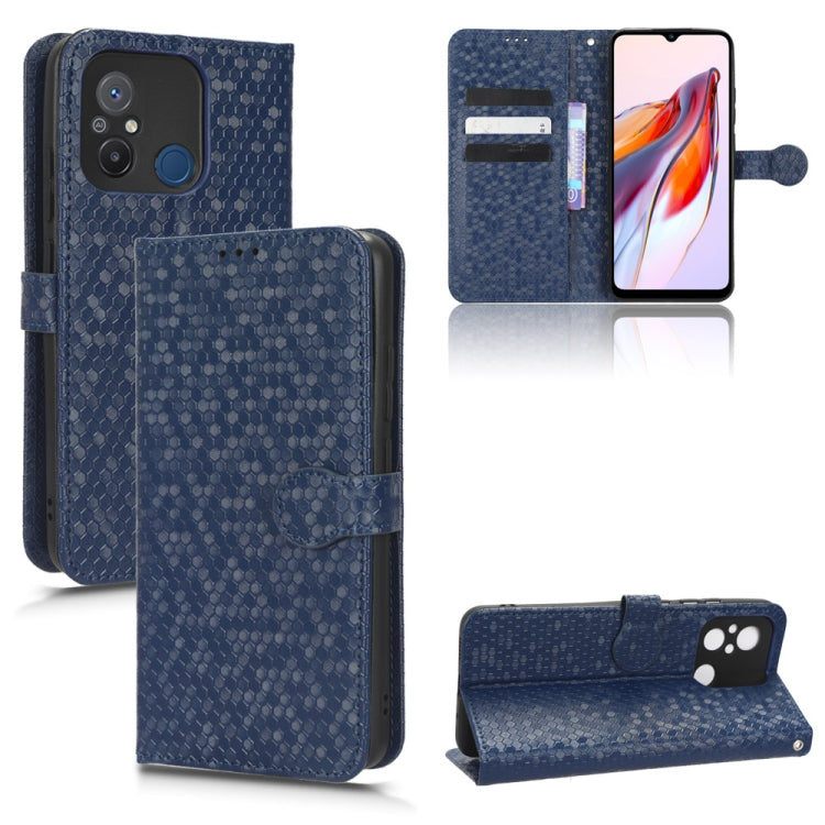 Honeycomb Dot Texture Leather Phone Case