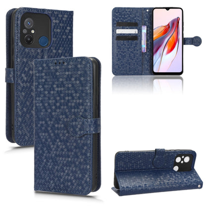 Honeycomb Dot Texture Leather Phone Case