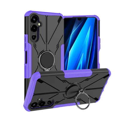 Armor Bear Shockproof PC + TPU Phone Case with Ring, For Infinix Hot 20 Play, For Tecno Pova 4