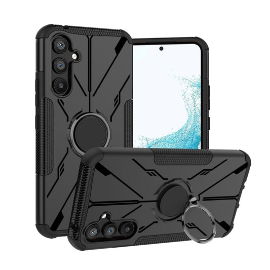 Armor Bear Shockproof PC + TPU Phone Case with Ring