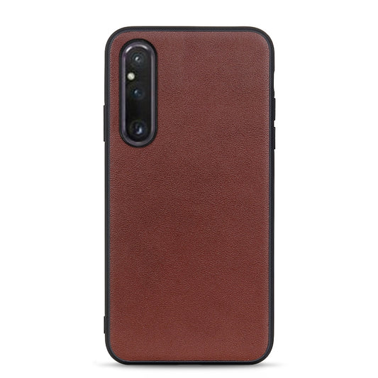 Lambskin Texture Genuine Leather Phone Case