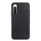 Lambskin Texture Genuine Leather Phone Case, For Sony Xperia 1 V, For Sony Xperia 10 V