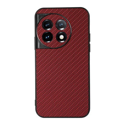 Accurate Hole Carbon Fiber Texture PU Phone Case