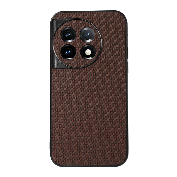 Accurate Hole Carbon Fiber Texture PU Phone Case