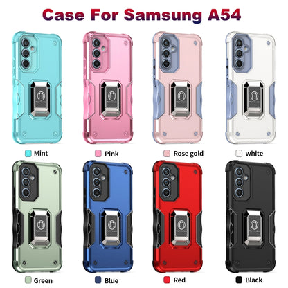 Non-slip Shockproof Armor Phone Case with Ring Holder