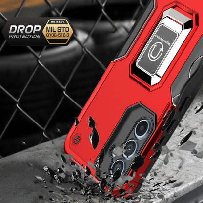 Non-slip Shockproof Armor Phone Case with Ring Holder