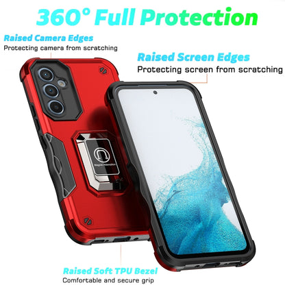 Non-slip Shockproof Armor Phone Case with Ring Holder