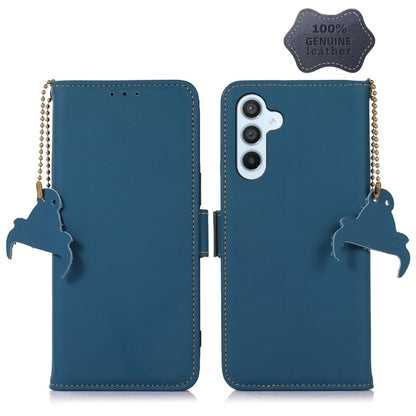Genuine Leather Magnetic RFID Leather Phone Case