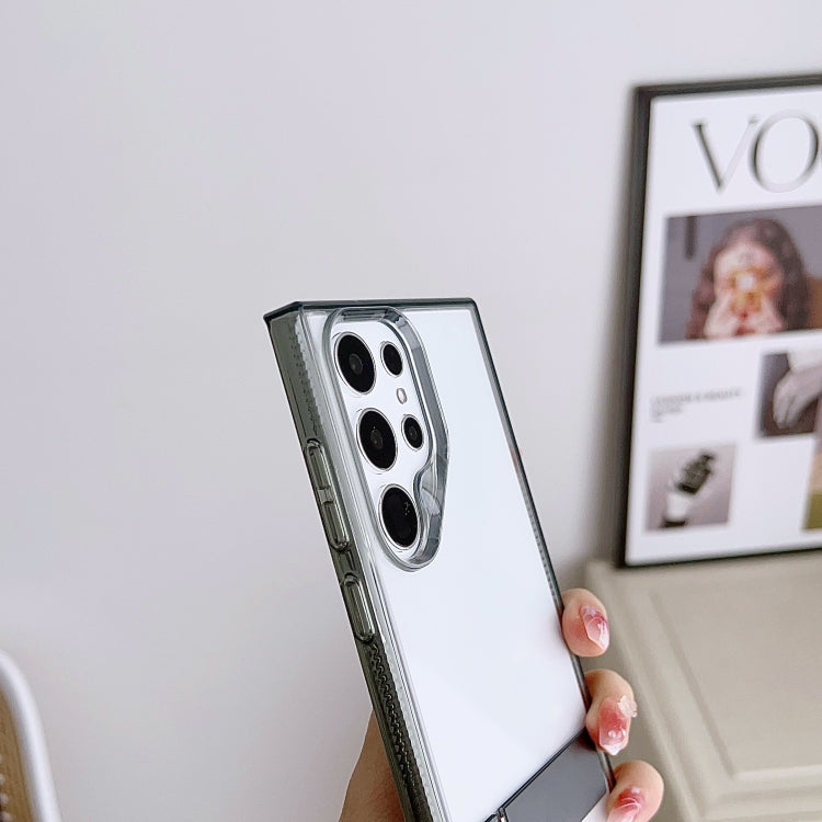 High Transparent Holder Phone Case, For Samsung Galaxy S23 5G, For Samsung Galaxy S23+ 5G, For Samsung Galaxy S23 Ultra 5G