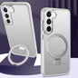 Skin Feel MagSafe Magnetic Holder Phone Case, For Samsung Galaxy S23 5G, For Samsung Galaxy S23+ 5G, For Samsung Galaxy S23 Ultra 5G