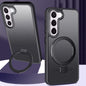 Skin Feel MagSafe Magnetic Holder Phone Case, For Samsung Galaxy S23 5G, For Samsung Galaxy S23+ 5G, For Samsung Galaxy S23 Ultra 5G