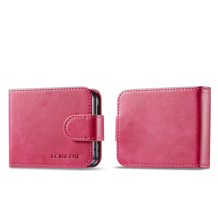 LC.IMEEKE Calf Texture Leather Phone Case