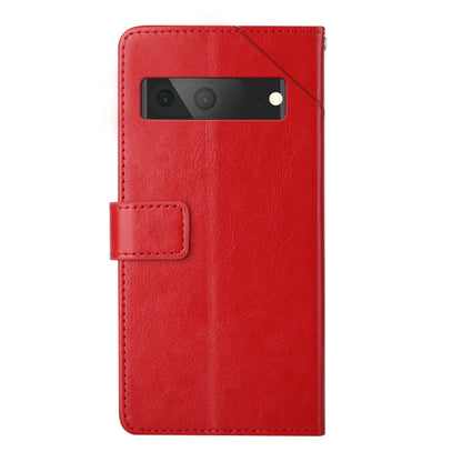 HT01 Y-shaped Pattern Flip Leather Phone Case, For Google Pixel 7A, For Samsung Galaxy M14 5G