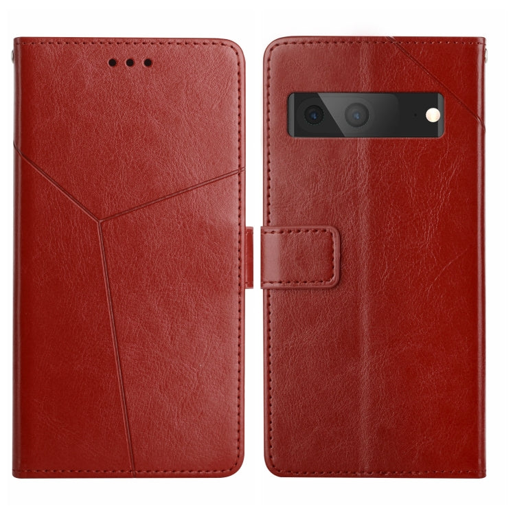 HT01 Y-shaped Pattern Flip Leather Phone Case