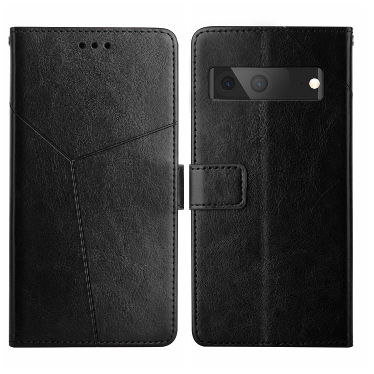 HT01 Y-shaped Pattern Flip Leather Phone Case, For Google Pixel 7A, For Samsung Galaxy M14 5G