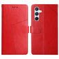 HT01 Y-shaped Pattern Flip Leather Phone Case, For Google Pixel 7A, For Samsung Galaxy M14 5G
