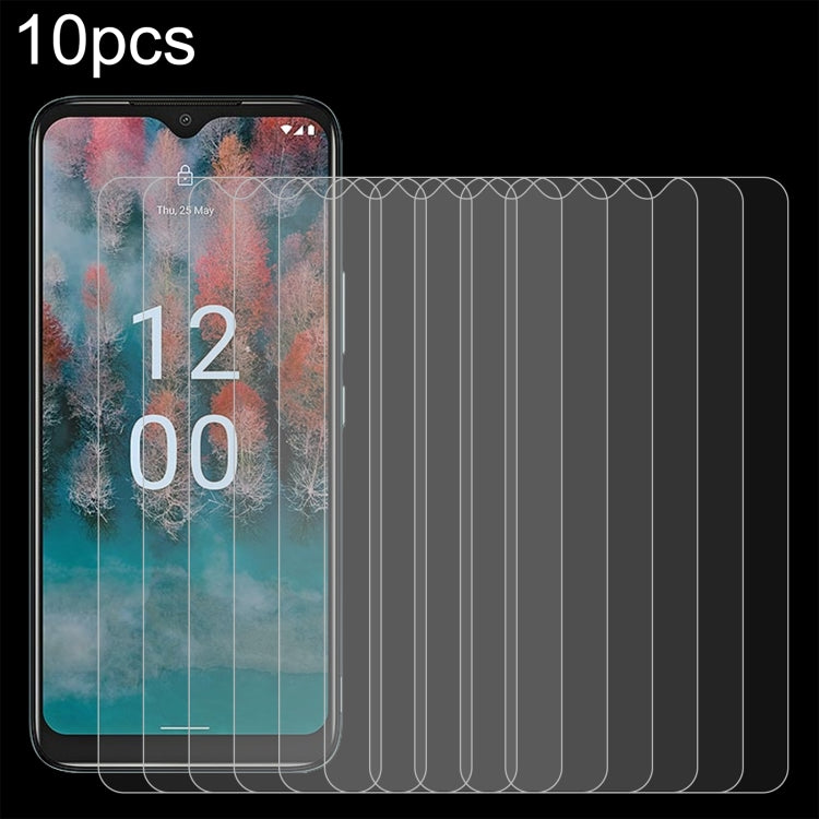 10pcs 0.26mm 9H 2.5D Tempered Glass Film