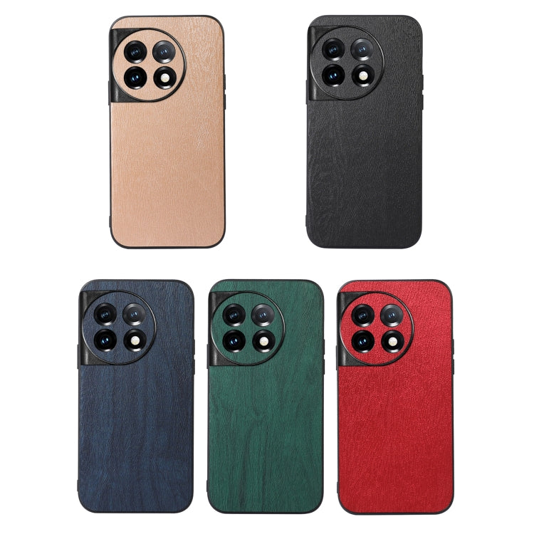 Wood Texture PU Phone Case