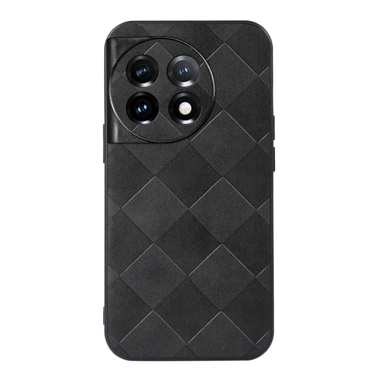 Weave Plaid PU Phone Case, For OnePlus 11, For OnePlus 11R/Ace 2, For Samsung Galaxy A24 4G