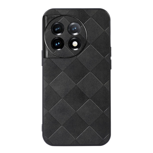 Weave Plaid PU Phone Case, For OnePlus 11, For OnePlus 11R/Ace 2, For Samsung Galaxy A24 4G
