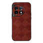 Weave Plaid PU Phone Case, For OnePlus 11, For OnePlus 11R/Ace 2, For Samsung Galaxy A24 4G