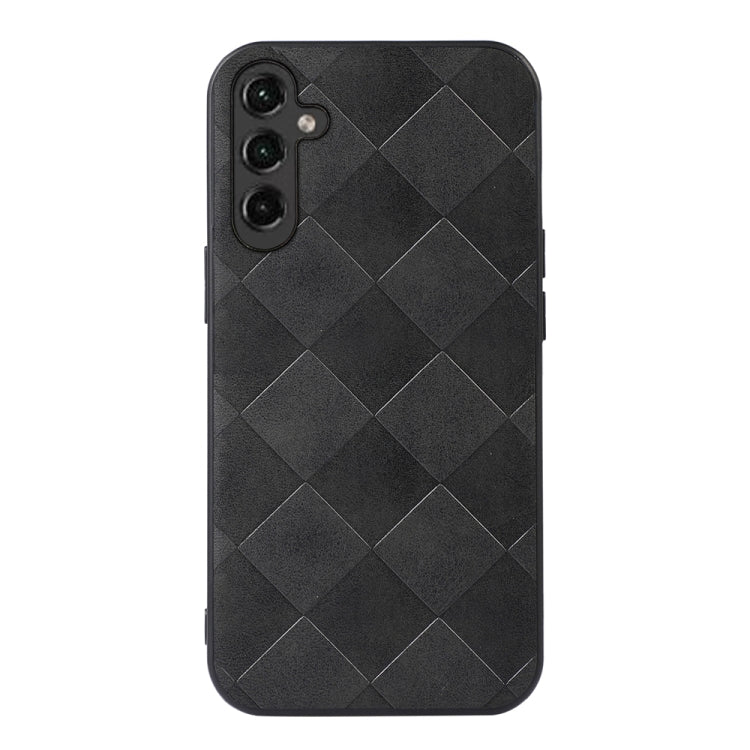 Weave Plaid PU Phone Case, For OnePlus 11, For OnePlus 11R/Ace 2, For Samsung Galaxy A24 4G