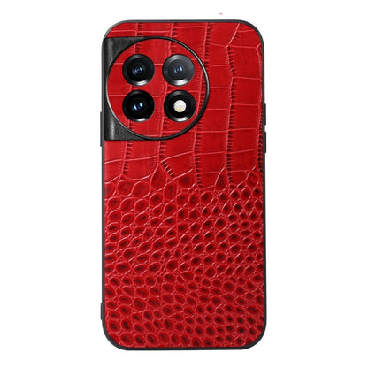 Crocodile Texture Genuine Leather Phone Case