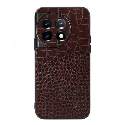 Crocodile Texture Genuine Leather Phone Case