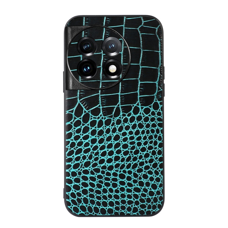 Crocodile Texture Genuine Leather Phone Case