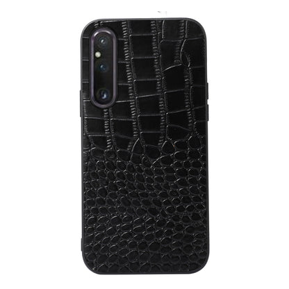 Crocodile Texture Genuine Leather Phone Case