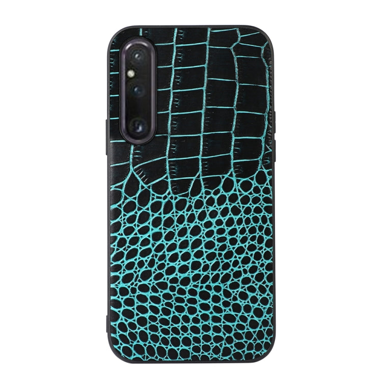 Crocodile Texture Genuine Leather Phone Case