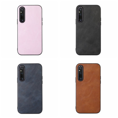 Cowhide Texture PU Phone Case