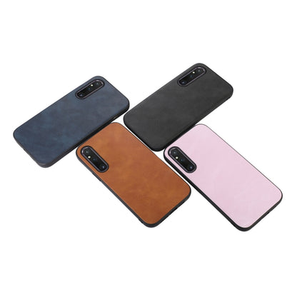 Cowhide Texture PU Phone Case