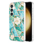 Splicing Marble Flower IMD TPU Phone Case