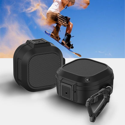 Wireless Earphones Silicone Case with Switch & Carabiner for Samsung Galaxy Buds Live / Buds2 / Buds Pro / Buds2 Pro