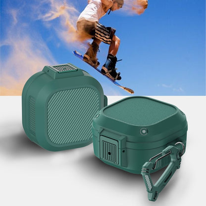 Wireless Earphones Silicone Case with Switch & Carabiner for Samsung Galaxy Buds Live / Buds2 / Buds Pro / Buds2 Pro