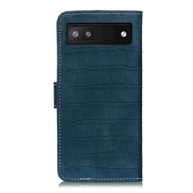 Magnetic Crocodile Texture Leather Phone Case, For Google Pixel 7a, For Xiaomi Redmi Note 12 4G Global