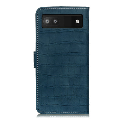 Magnetic Crocodile Texture Leather Phone Case, For Google Pixel 7a, For Xiaomi Redmi Note 12 4G Global