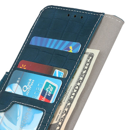 Magnetic Crocodile Texture Leather Phone Case, For Google Pixel 7a, For Xiaomi Redmi Note 12 4G Global