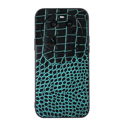 Crocodile Texture Genuine Leather Phone Case