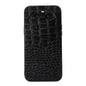 Crocodile Texture Genuine Leather Phone Case