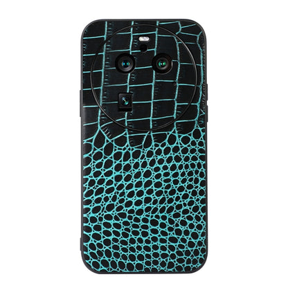 Crocodile Texture Genuine Leather Phone Case