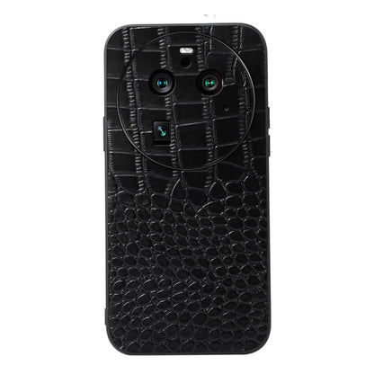 Crocodile Texture Genuine Leather Phone Case