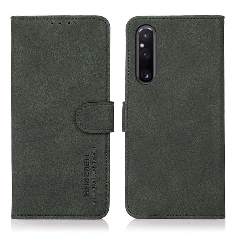 KHAZNEH Matte Texture Leather Phone Case, For Sony Xperia 1 V, For Sony Xperia 10 V, For Google Pixel 7a, For Xiaomi Redmi Note 12 4G Global