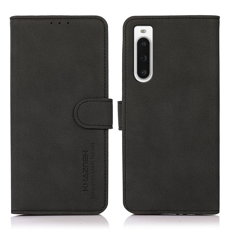 KHAZNEH Matte Texture Leather Phone Case