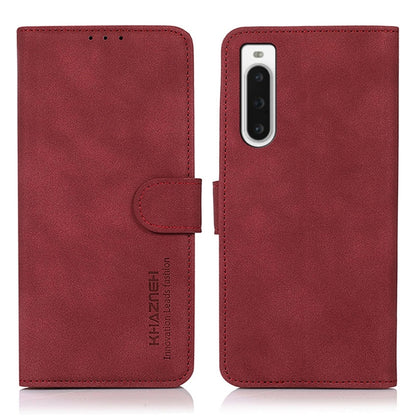 KHAZNEH Matte Texture Leather Phone Case, For Sony Xperia 1 V, For Sony Xperia 10 V, For Google Pixel 7a, For Xiaomi Redmi Note 12 4G Global