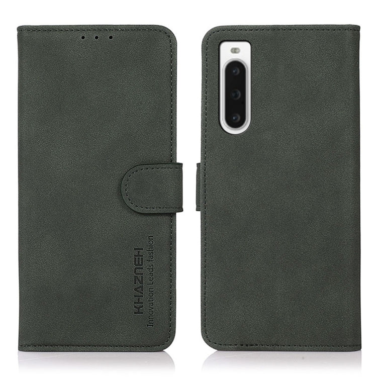 KHAZNEH Matte Texture Leather Phone Case, For Sony Xperia 1 V, For Sony Xperia 10 V, For Google Pixel 7a, For Xiaomi Redmi Note 12 4G Global