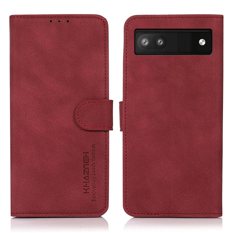 KHAZNEH Matte Texture Leather Phone Case, For Sony Xperia 1 V, For Sony Xperia 10 V, For Google Pixel 7a, For Xiaomi Redmi Note 12 4G Global