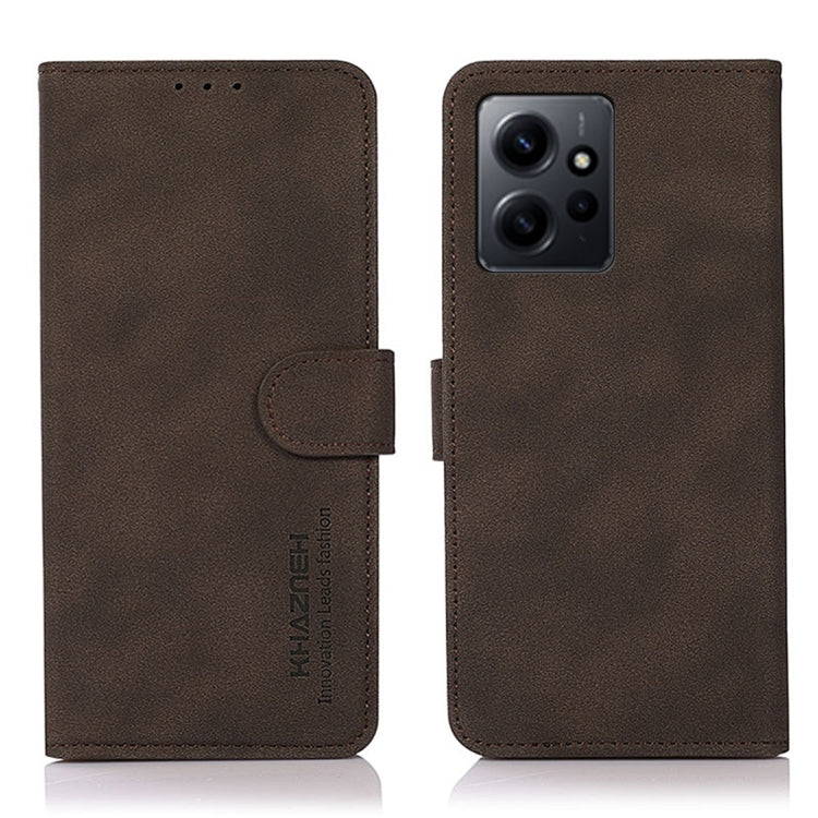 KHAZNEH Matte Texture Leather Phone Case, For Sony Xperia 1 V, For Sony Xperia 10 V, For Google Pixel 7a, For Xiaomi Redmi Note 12 4G Global